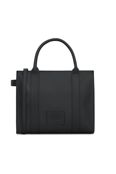 กระเป๋าถือ DP Logo Stamp Tote Bag - Black