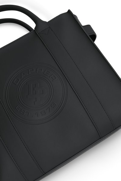 กระเป๋าถือ DP Logo Stamp Tote Bag - Black