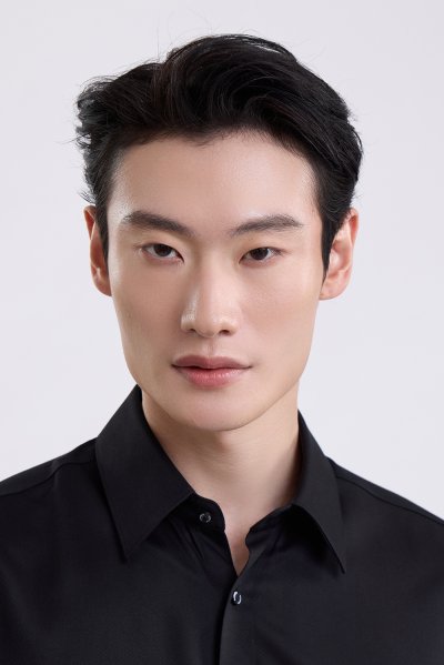 เสื้อเชิ้ตแขนยาว SMOOTH & STRETCH Smart Fit Shirt - Black