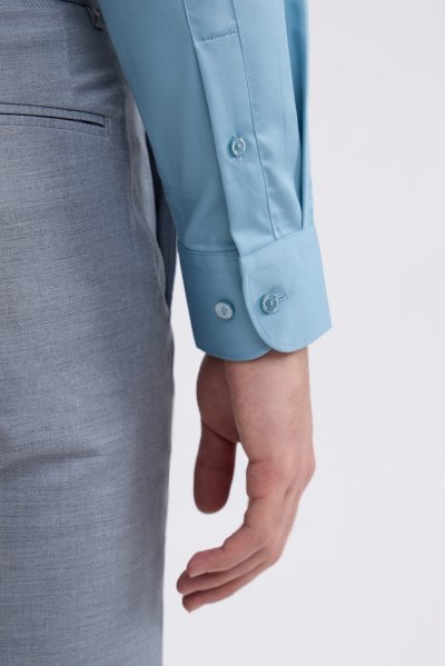 NO MORE IRON Regular Fit Shirt - Green