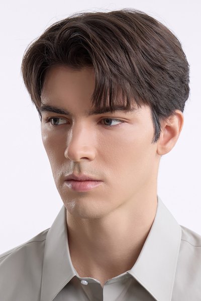เสื้อเชิ้ตแขนยาว EASY CARE Regular Fit Shirt - Grey