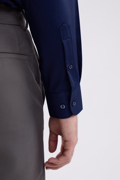 SMOOTH & STRETCH Smart Fit Shirt - Navy