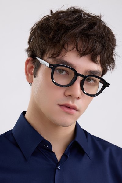 SMOOTH & STRETCH Smart Fit Shirt - Navy