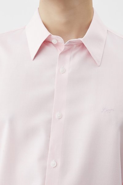 เสื้อเชิ้ตแขนยาว NO MORE IRON Regular Fit Shirt - Pink