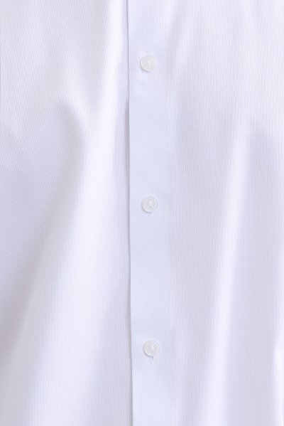 เสื้อเชิ้ตแขนยาว EASY CARE Textured Regular Fit Shirt - White