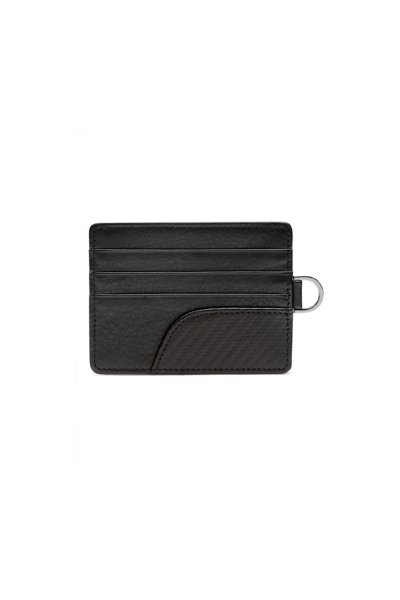 กระเป๋าสตางค์ Carbon Fiber Drawer Tri-fold Wallet