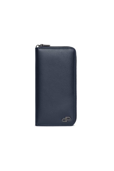 กระเป๋าสตางค์ DP Interlock Accordion Long Wallet - Navy