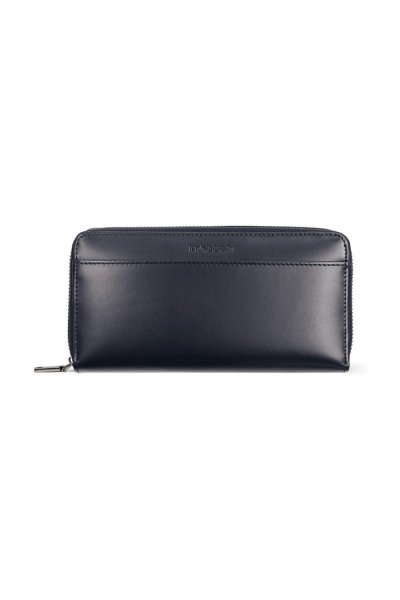 กระเป๋าสตางค์ Verona Leather Accordion Long Wallet - Navy