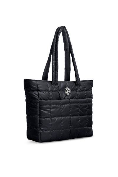 DAPPER Puffy Tote Bag - Black