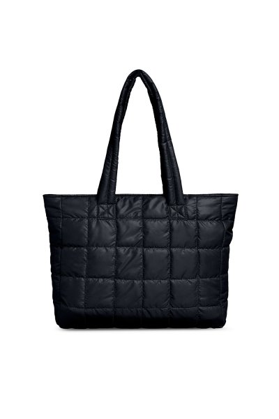 DAPPER Puffy Tote Bag - Black