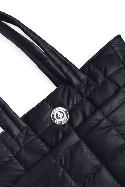 DAPPER Puffy Tote Bag - Black