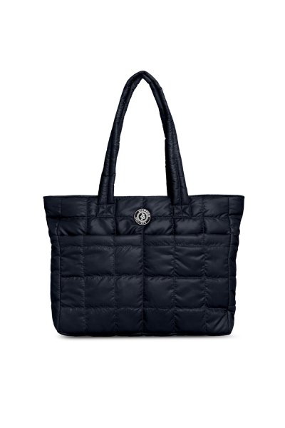 DAPPER Puffy Tote Bag - Navy