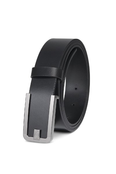 เข็มขัดหนังแท้ D Engraved Plaque Belt