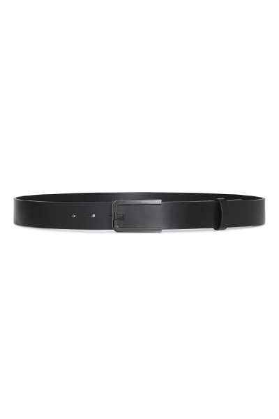 เข็มขัดหนังแท้ D Engraved Plaque Belt