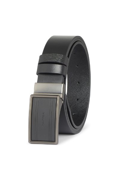 ชุดของขวัญ DAPPER Zip Card Holder & Reversible Belt Gift Set