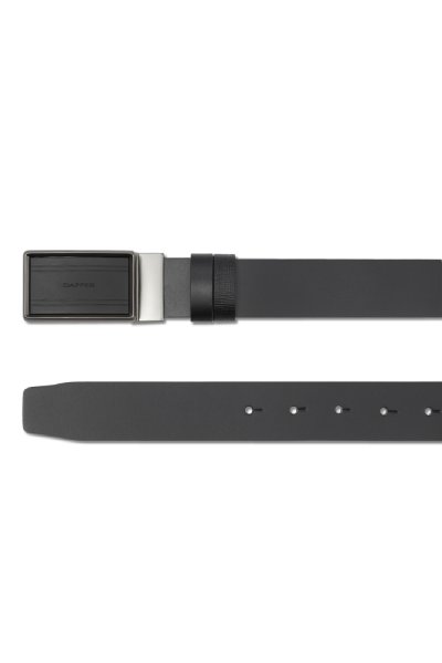 ชุดของขวัญ DAPPER Zip Card Holder & Reversible Belt Gift Set