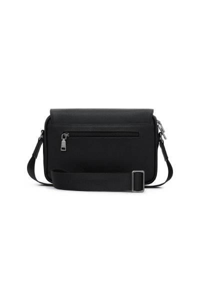 กระเป๋าสะพายข้าง Saffiano Flap Crossbody Bag