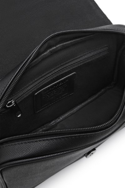 กระเป๋าสะพายข้าง Saffiano Flap Crossbody Bag
