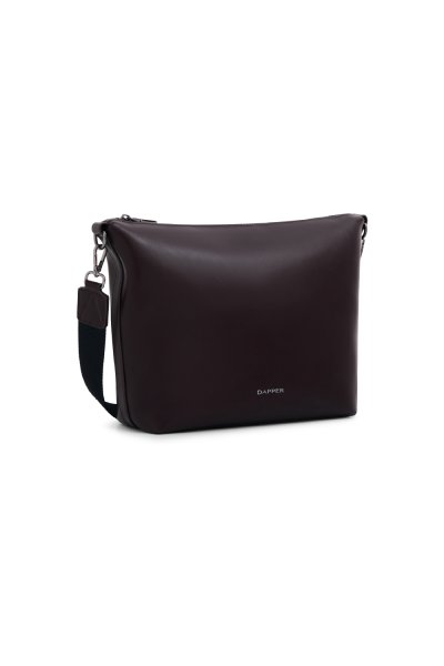กระเป๋าสะพาย Zip Top Crossbody Bag - Brown