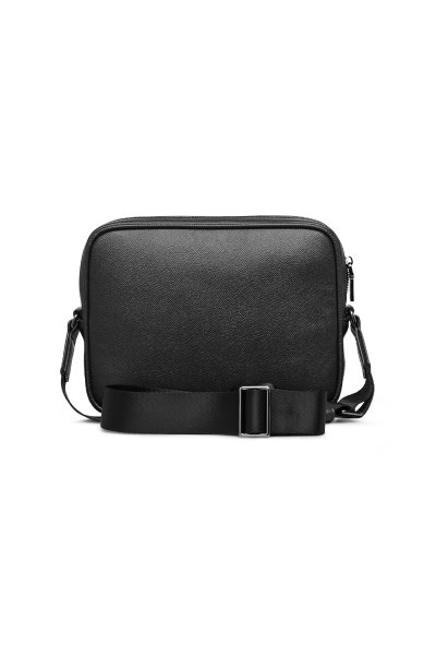 กระเป๋าสะพายข้าง Double Buckle Crossbody Bag - Black