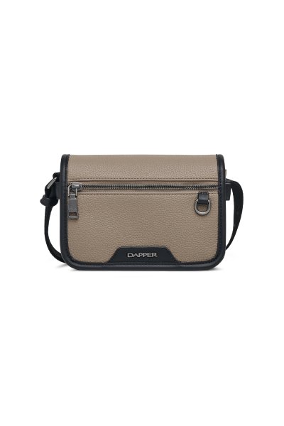 กระเป๋าสะพายข้าง Mini Flap Crossbody Bag - Beige