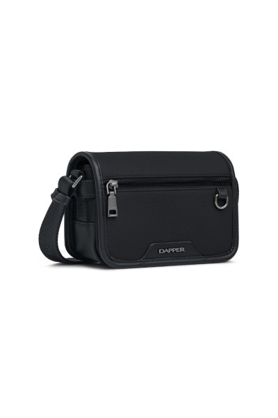 กระเป๋าสะพายข้าง Mini Flap Crossbody Bag - Black