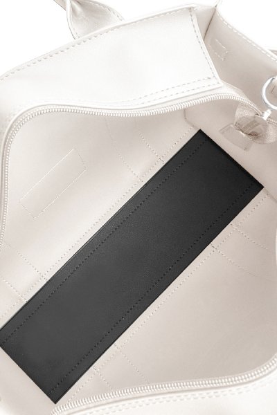 กระเป๋าถือ DP Logo Stamp Tote Bag - Off White