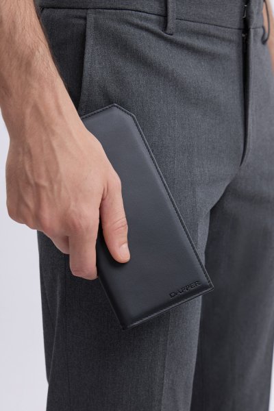 กระเป๋าสตางค์ผู้ชาย Nappa Leather Breast Pocket Wallet
