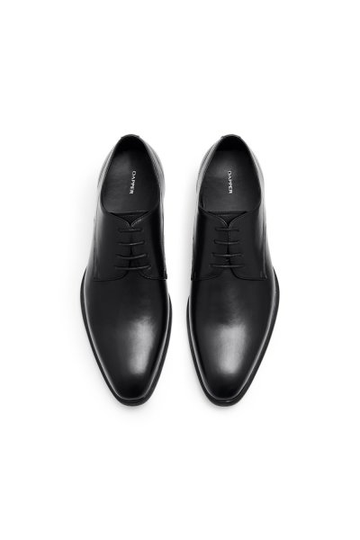 รองเท้าหนัง แบบผูกเชือก Plain Toe Derby