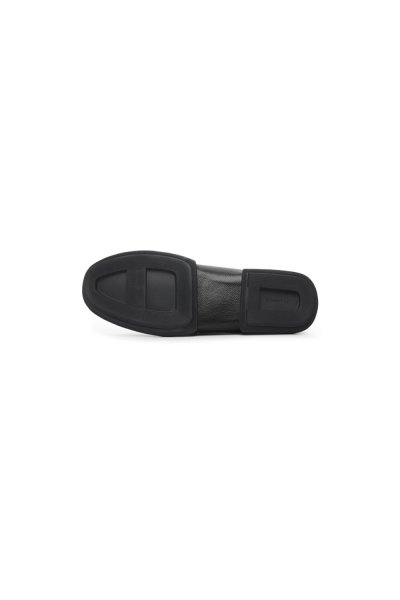 รองเท้าหนัง แบบสวม Nappa Leather Moccasin - Black