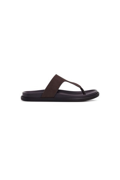 รองเท้าแตะแบบหนีบ Thong Sandals - Brown