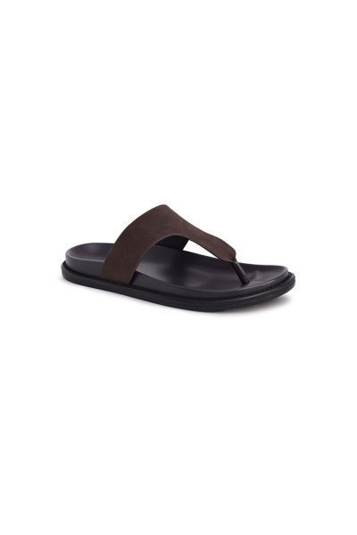 รองเท้าแตะแบบหนีบ Thong Sandals - Brown