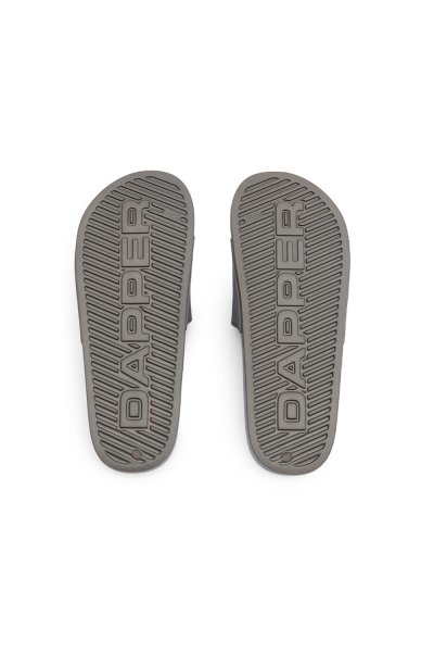 รองเท้าแตะแบบสวม DAPPER Monochrome Pool Slide Sandals – Olive