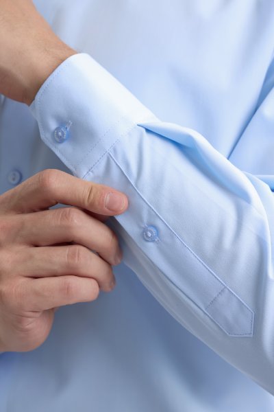 EASY CARE Regular Fit Shirt - Blue