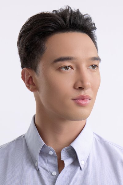 เสื้อเชิ้ตแขนยาว NO MORE IRON Houndstooth Regular Fit Shirt – Grey