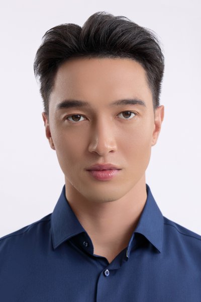 เสื้อเชิ้ตแขนยาว NO MORE IRON Regular Fit Shirt – Navy