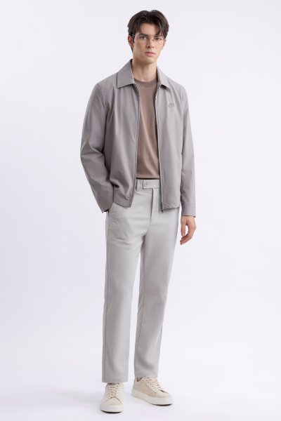 เสื้อแจ็คเก็ต Seersucker Utility Jacket - Grey