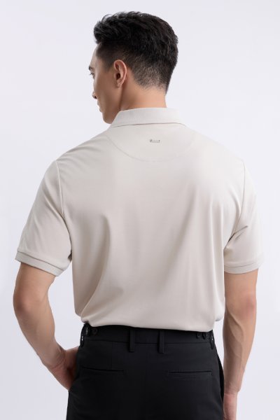 เสื้อโปโล SMOOTH & STRETCH Polo Shirt – Beige