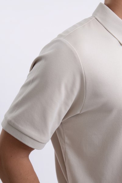เสื้อโปโล SMOOTH & STRETCH Polo Shirt – Beige