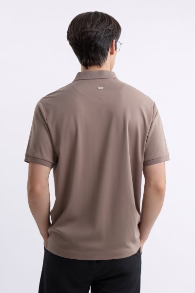 เสื้อโปโล SMOOTH & STRETCH Polo Shirt – Brown
