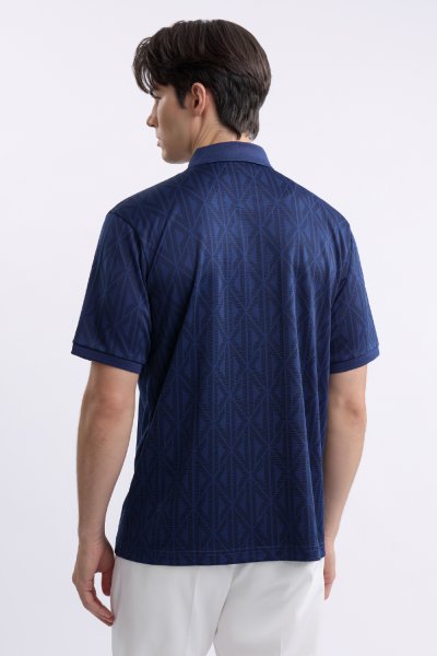 เสื้อโปโล Geo Jacquard Polo Shirt