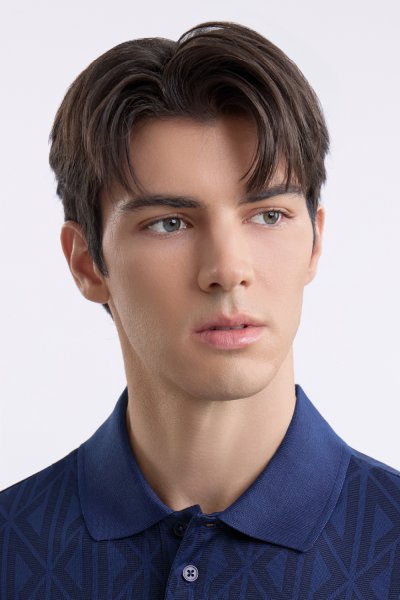 เสื้อโปโล Geo Jacquard Polo Shirt