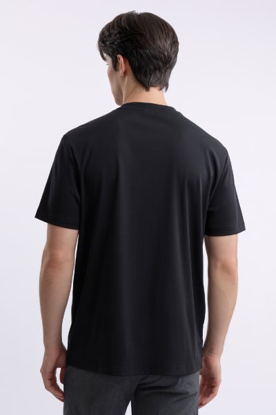 เสื้อยืด SMOOTH & STRETCH T-Shirt - Black