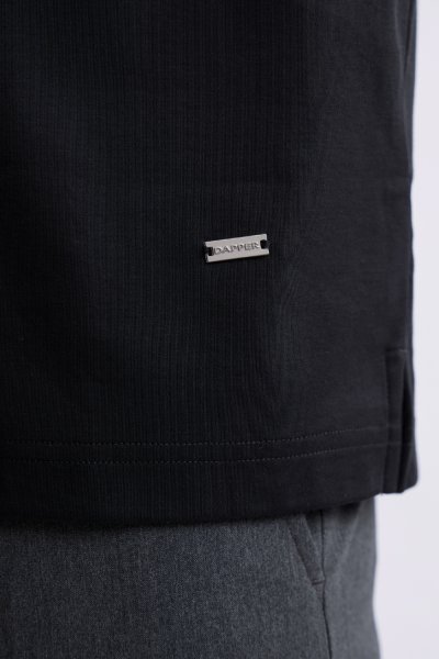 เสื้อยืด SMOOTH & STRETCH T-Shirt - Black