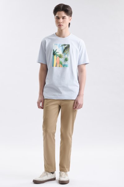 เสื้อยืด Holiday Club Print T-Shirt