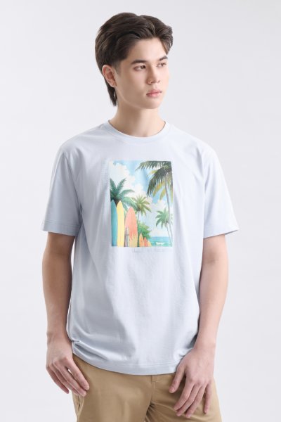 เสื้อยืด Holiday Club Print T-Shirt