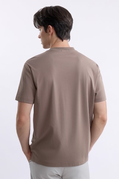 เสื้อยืด SMOOTH & STRETCH T-Shirt - Brown