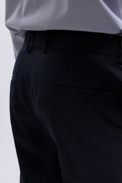 กางเกงขายาว 4 Ways Stretch Smart-Fit Trousers – Navy