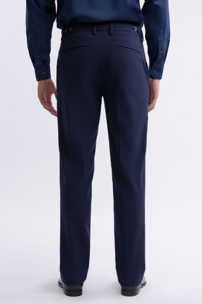 กางเกงขายาว TECHFLEX Side Adjuster Trousers - Navy