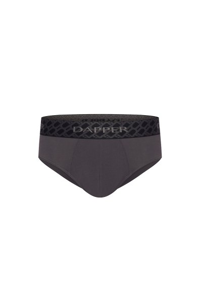 กางเกงชั้นในชาย Dapper Monogram Briefs – Multicolor (Pack 3 Pcs.)